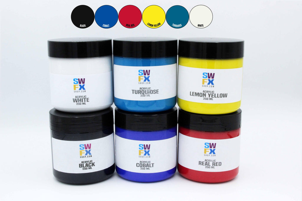 SWFX Acrylic Base Set -  Intermixable and dilutable paints for many applications - SWFX Shop