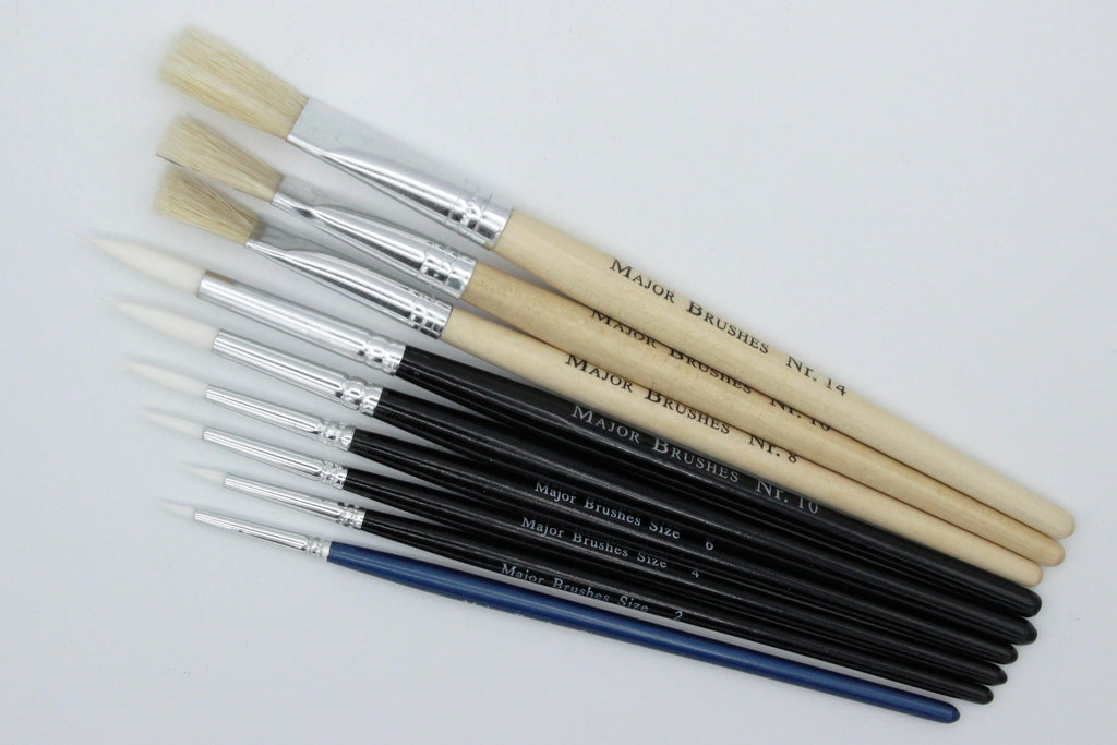 Small Brush Set - Perfect for many different paints and brushing techniques - SWFX Shop
