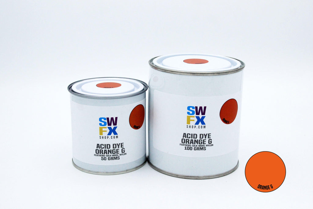 SWFX Acid Dye - Intermixable. Will dye wool, silk, feathers and nylon - SWFX Shop