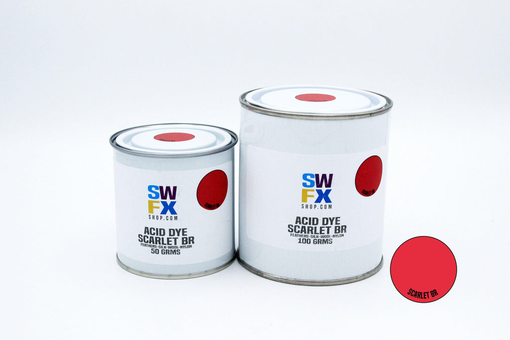 SWFX Acid Dye - Intermixable. Will dye wool, silk, feathers and nylon - SWFX Shop