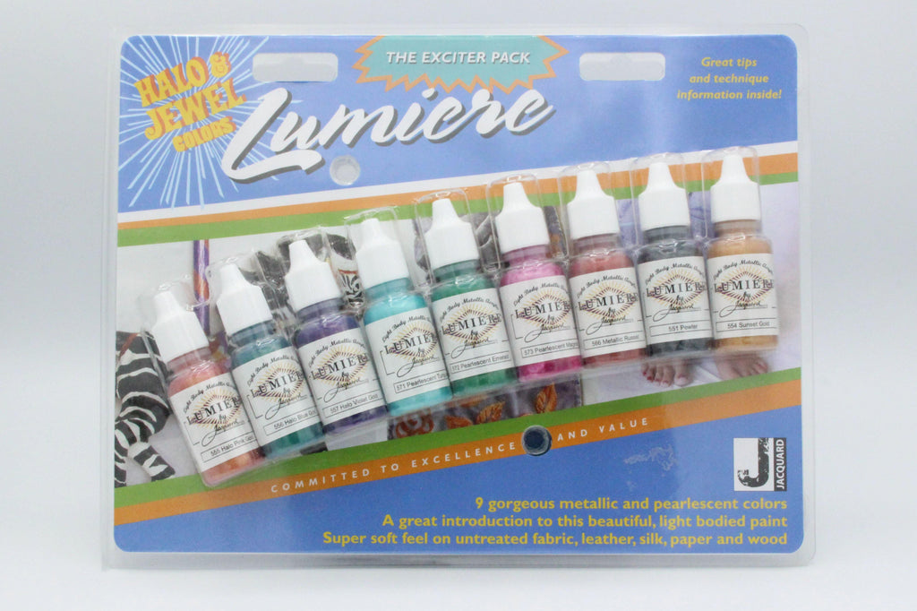 Exciter Packs - Sample packs of Dye-Na-Flow, Lumiere, Textile Traditionals and Neopaque paints - SWFX Shop