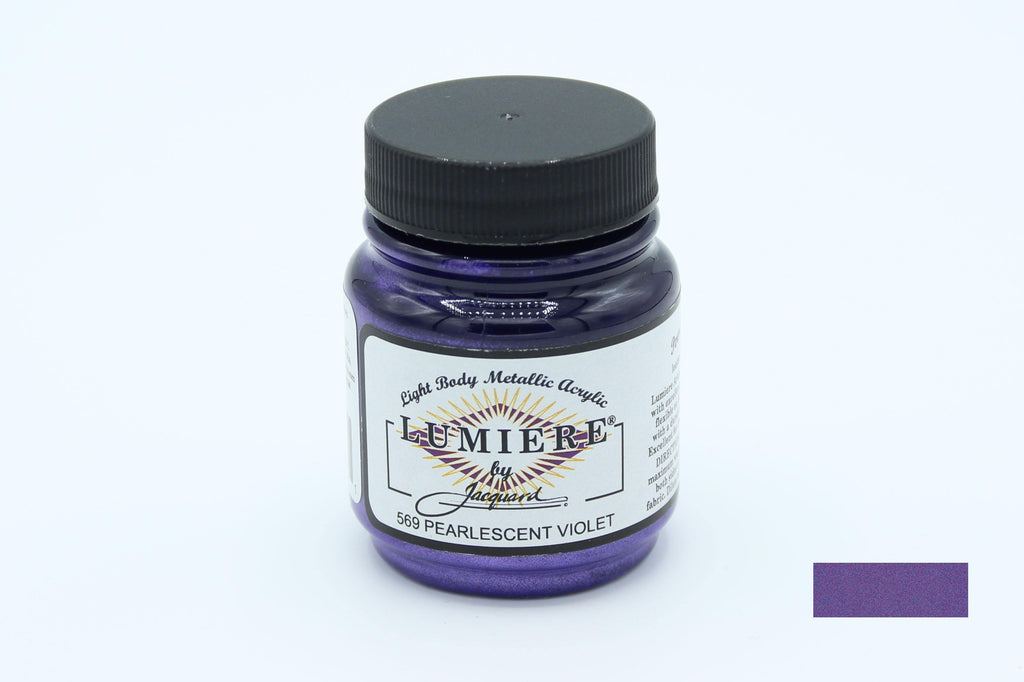 Lumiere - Metallic and pearlescent acrylic paint, brilliant shine. Flexible on fabric, leather, vinyl or rubber - SWFX Shop